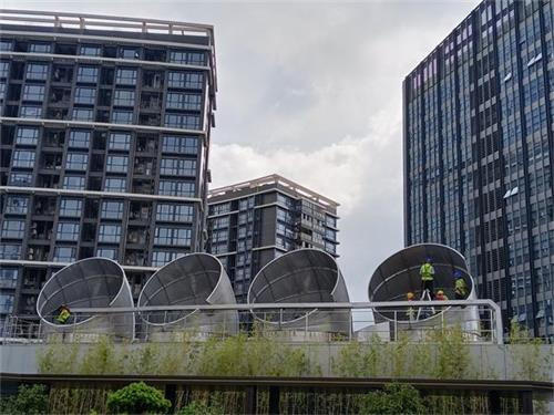 圓形冷卻塔的磁化處理方法,圓形冷卻塔填料安裝視頻